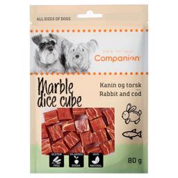 Companion Marble Dice Cube Terninger med Kanin & Torsk 80g